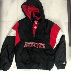 Vintage Ohio State Jacket. Majestic.